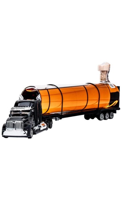 BRANDY METALOWY TIR Z CYSTERNĄ 0,2L
