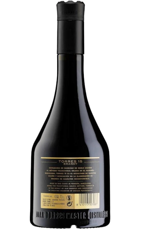 BRANDY TORRES RESERVA PRIVADA 15YO 0,7L 40%