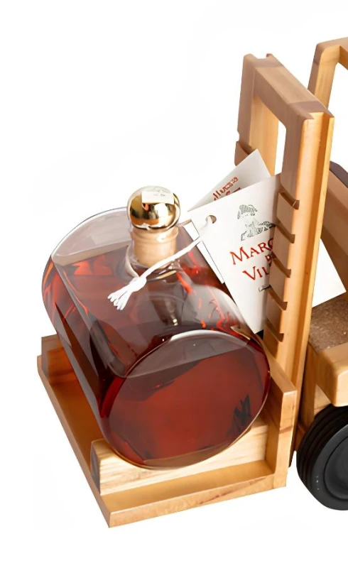 BRANDY WÓZEK WIDŁOWY 0,35L +2 KIELISZKI
