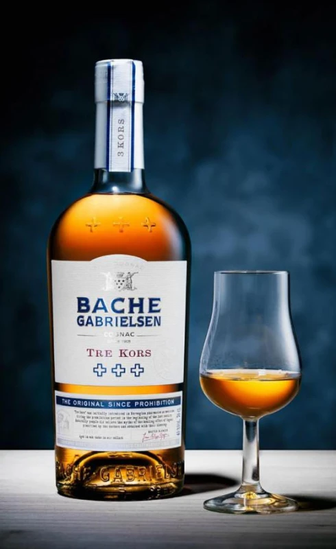 COGNAC BACHE GABRIELSEN TRE KORS 0,7L 40%