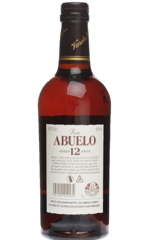 RUM ABUELO 12YO 0,7L
