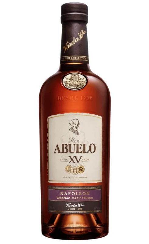 RUM ABUELO XV NAPOLEON 0,7L 40%