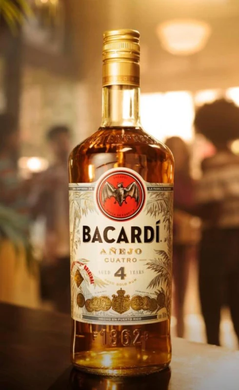 RUM BACARDI ANEJO CUATRO 0,7L 40%
