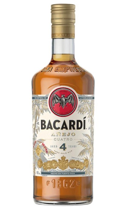RUM BACARDI ANEJO CUATRO 0,7L 40%