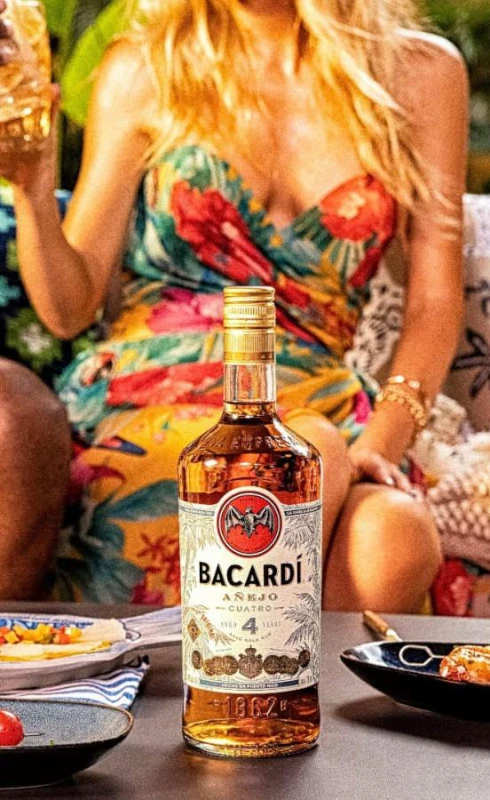 RUM BACARDI ANEJO CUATRO 0,7L 40%