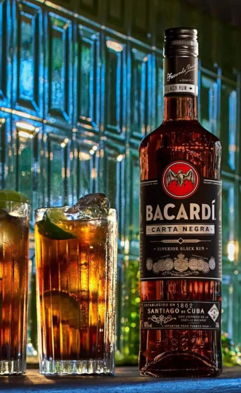 RUM BACARDI CARTA NEGRA 0,7L 40%