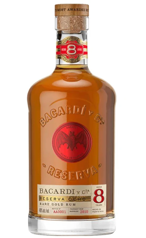 RUM BACARDI RESERVA OCHO 0,7L 40%