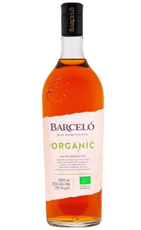 RUM BARCELO ORGANIC 0,7L 37,5%