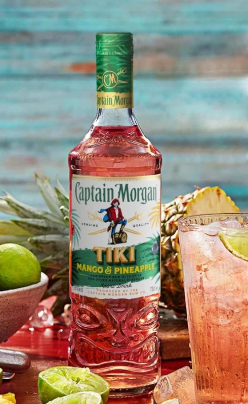 RUM CAPTAIN MORGAN TIKI MANGO 0,7L 25%