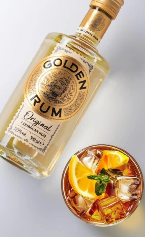 RUM GOLDEN 0,5L 37,5%