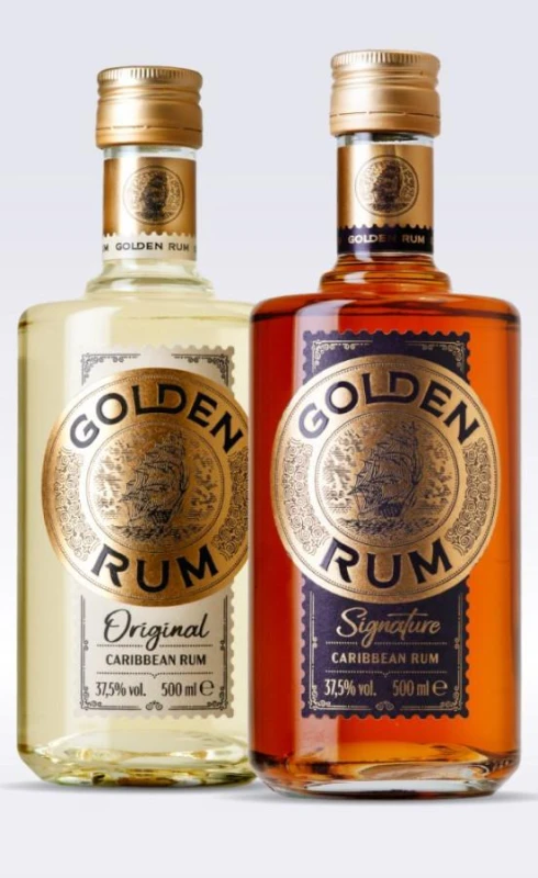 RUM GOLDEN 0,5L 37,5%