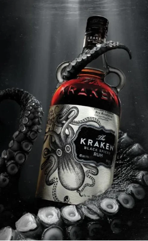RUM KRAKEN 0,7L + SZKLANKA ON PACK