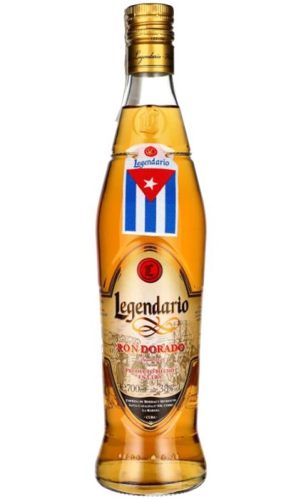 RUM LEGENDARIO RON DORADO 0,7L 38%
