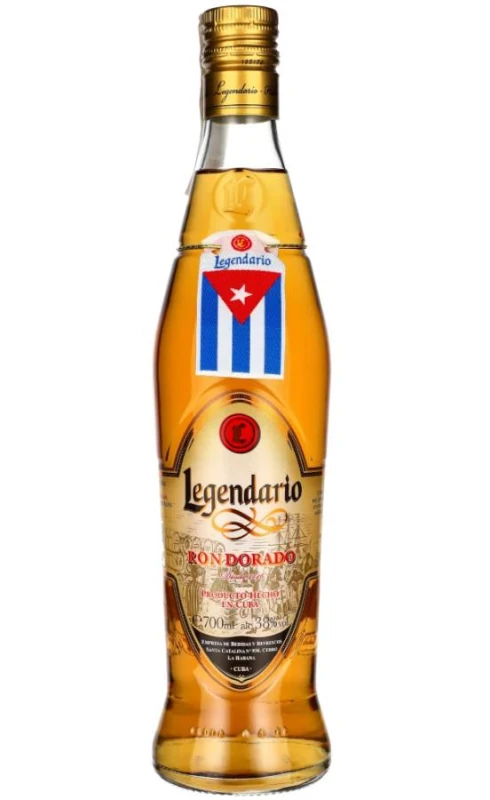 RUM LEGENDARIO RON DORADO 0,7L 38%
