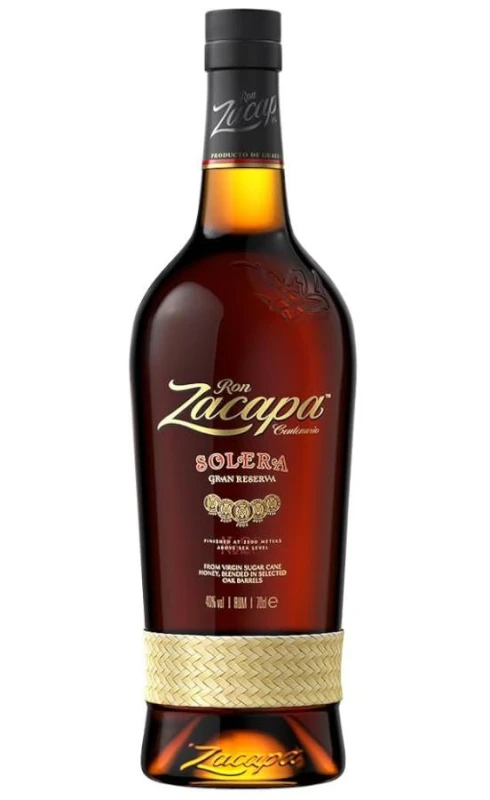 RUM ZACAPA SOLERA GRAN RESERVA 0,7L 40%