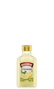 WÓDKA ABSOLWENT CYTRYNA 0,09L 25%