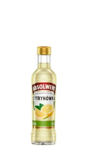 WÓDKA ABSOLWENT CYTRYNA 0,2L 25%