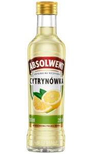WÓDKA ABSOLWENT CYTRYNA 0,2L 25%