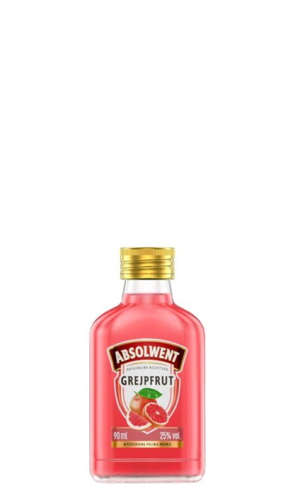 WÓDKA ABSOLWENT GREJPFRUT 25% 0,09L