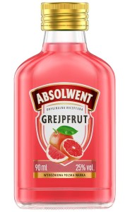 WÓDKA ABSOLWENT GREJPFRUT 25% 0,09L