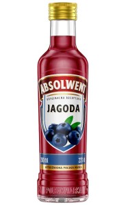 WÓDKA ABSOLWENT JAGODA 0,2L 25%