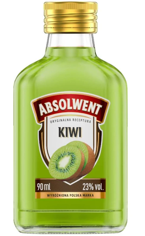 WÓDKA ABSOLWENT KIWI 0,09L 25%