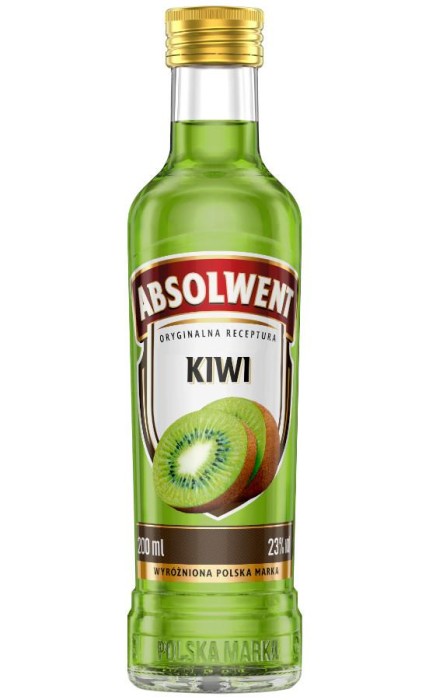 WÓDKA ABSOLWENT KIWI 0,2L 25%