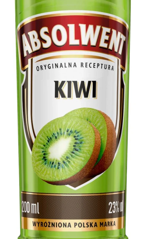 WÓDKA ABSOLWENT KIWI 0,2L 25%