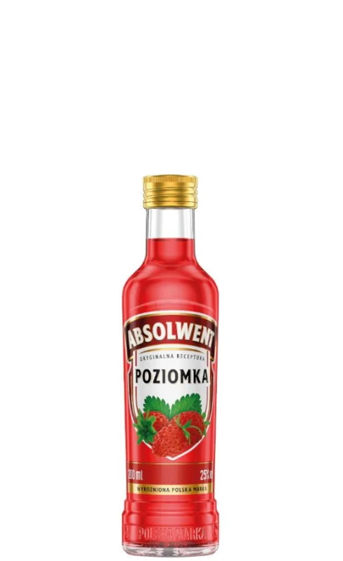 WÓDKA ABSOLWENT POZIOMKA 0,2L 25%