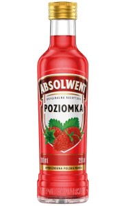 WÓDKA ABSOLWENT POZIOMKA 0,2L 25%