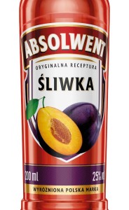 WÓDKA ABSOLWENT ŚLIWKA 0,2L 30%