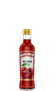 WÓDKA ABSOLWENT WIŚNIOWY 0,2L 25%