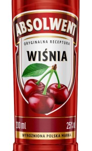 WÓDKA ABSOLWENT WIŚNIOWY 0,2L 25%