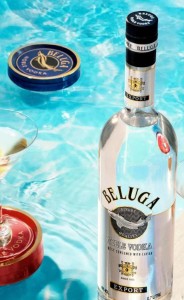 WÓDKA BELUGA NOBLE 0,7L + SZKLANKA