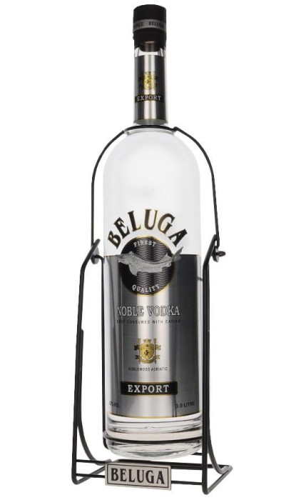 WÓDKA BELUGA NOBLE 3L 40% Z KOŁYSKĄ