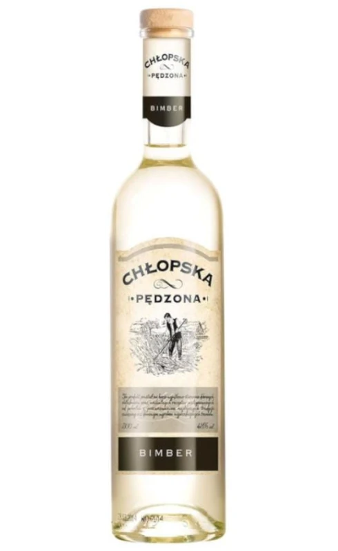 WÓDKA CHŁOPSKA PĘDZONA BIMBER 0,5L 43%