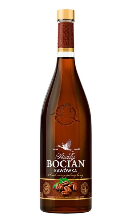 WÓDKA BIAŁY BOCIAN KAWÓWKA 0,5L