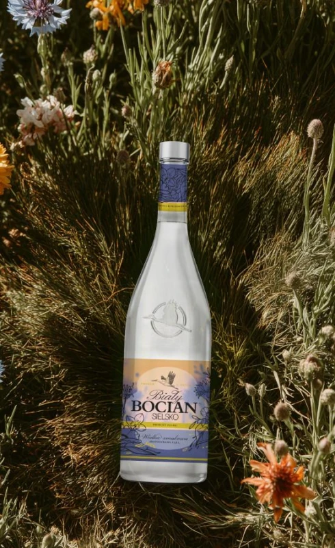 WÓDKA BIAŁY BOCIAN SIELSKO 0,5L 40%