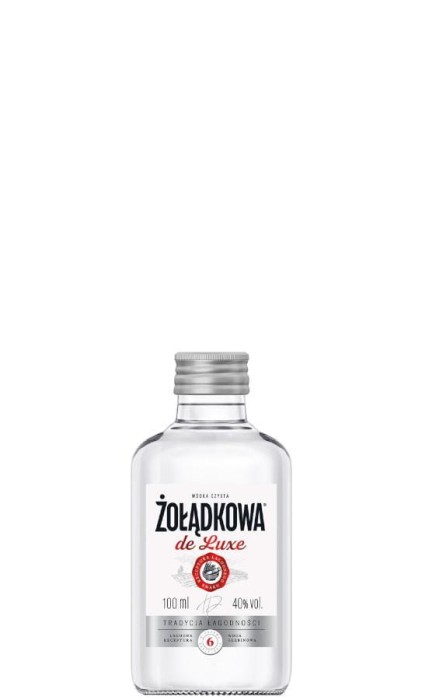 WÓDKA CZYSTA ŻOŁĄDKOWA DE LUXE 0,1L 40%