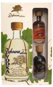 WÓDKA DĘBOWA 0,5L + 2 MINIATURKI