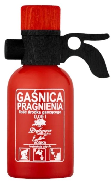 WÓDKA DĘBOWA GAŚNICA 0,05L 40%