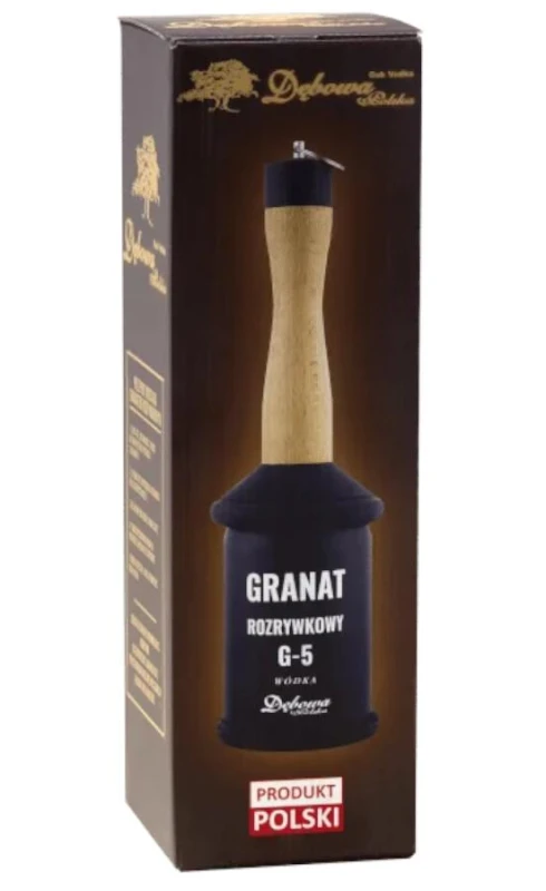 WÓDKA DĘBOWA GRANAT ROZRYWKOWY 0,5L 40%
