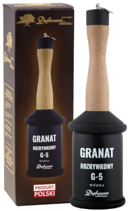 WÓDKA DĘBOWA GRANAT ROZRYWKOWY 0,5L 40%