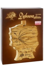WÓDKA DĘBOWA MAPA POLSKA 0,7L 40% XMAS