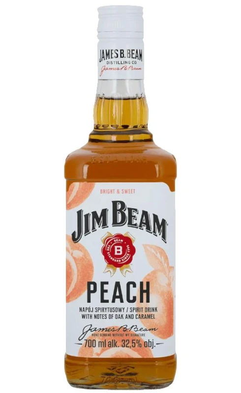 BOURBON JIM BEAM PEACH 0,7L 32,5%