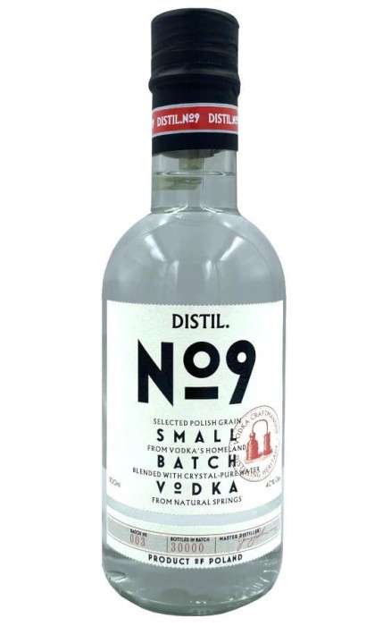 WÓDKA DISTIL NO 9 0,5L 40%