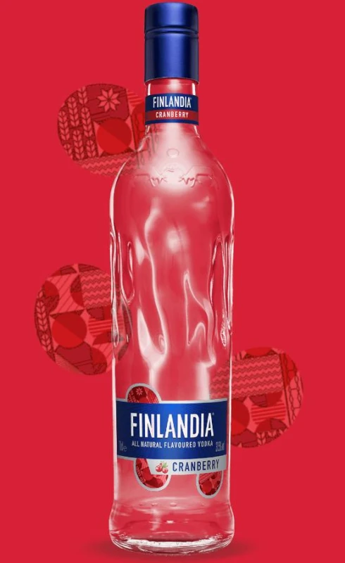 WÓDKA ŻURAWINOWA FINLANDIA  0,7L 37,5%