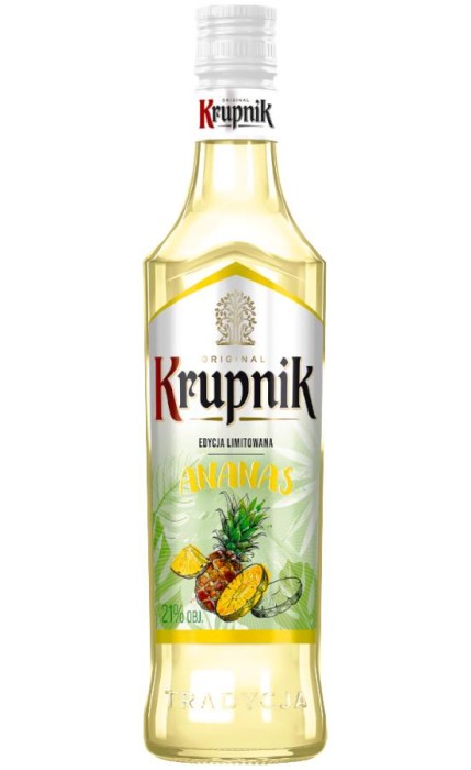 WÓDKA KRUPNIK LETNIE SMAKI ANANAS 0,5L 21%