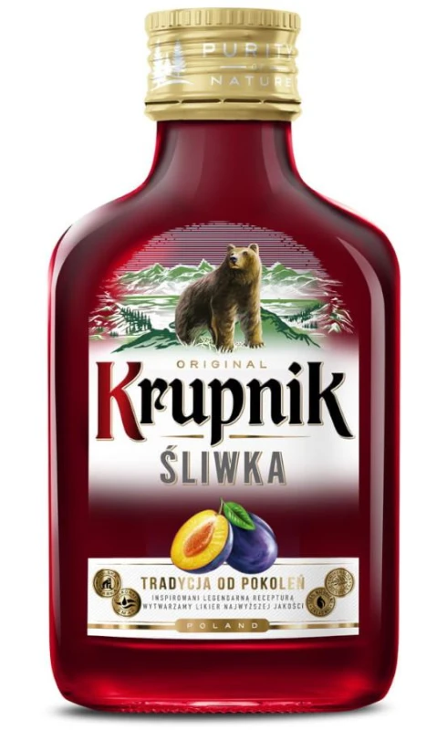 WÓDKA KRUPNIK ŚLIWKOWY 0,1L 30%