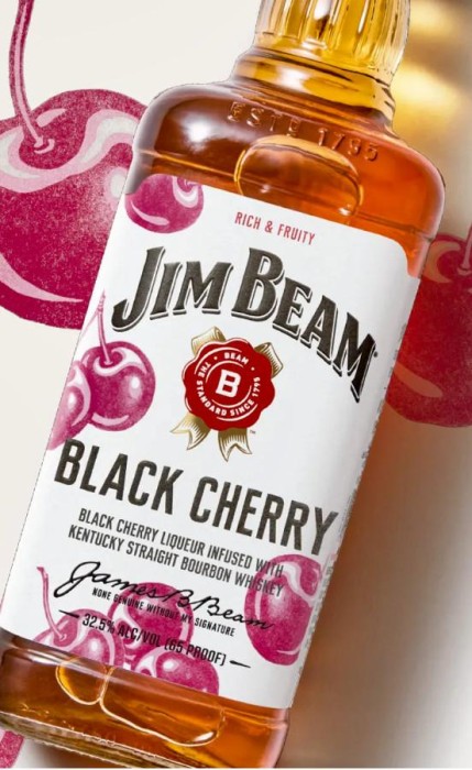 BOURBON JIM BEAM BLACK CHERRY 0,7L 32,5%